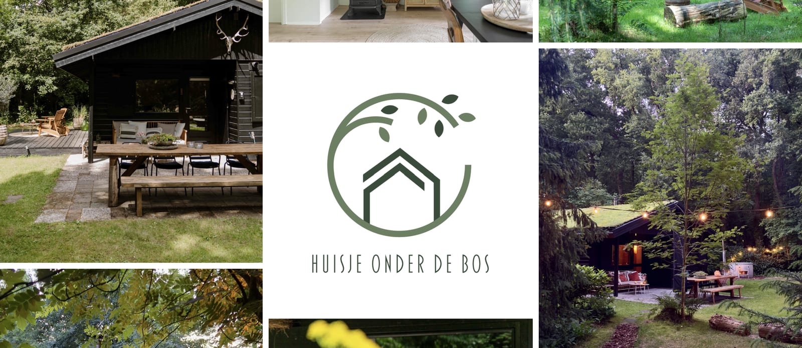 Huisje onder de Bos, een vakantiehuisje verscholen in het bos